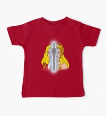 She-Ra Princess of Power - Adora/She-Ra/Sword - Color Baby Tee