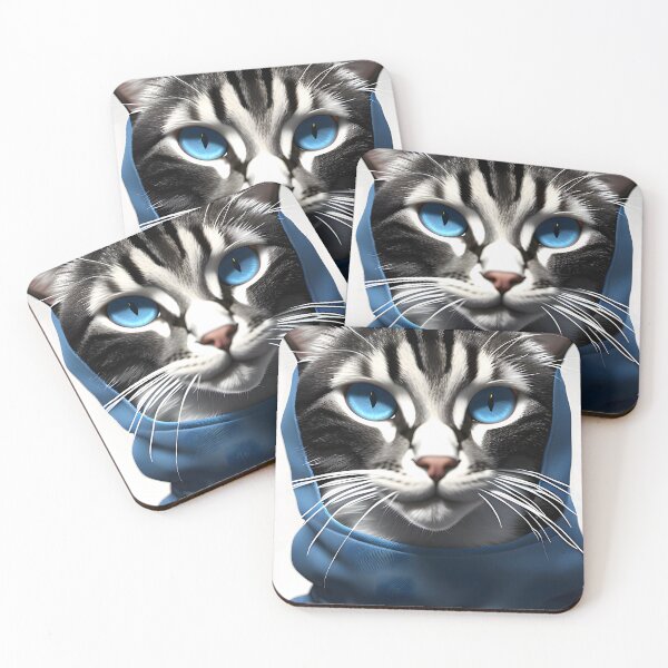 Item preview, Hooded Cat - Modern Digital Art designed and sold by Ai-michiart.