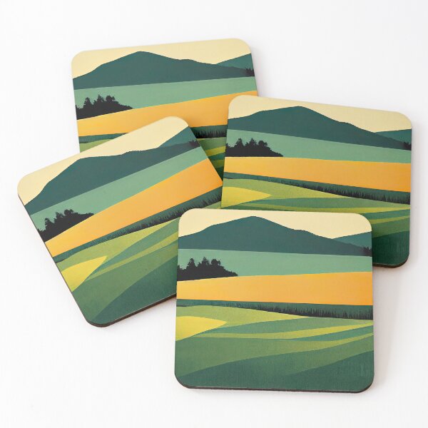 Item preview, Cornfields: Silkscreen Landscape designed and sold by Studio Axis.