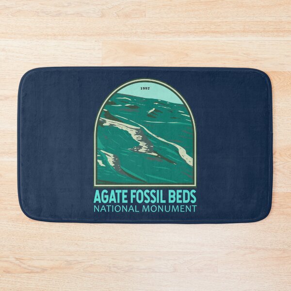 Artikelvorschau, Agate Fossil Beds National Monument Nebraska Emblem entworfen und verkauft von KrisSidDesigns.