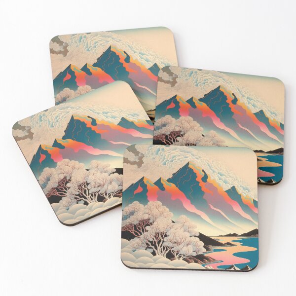 Item preview, Landscape Painting, ukiyo-e art style designed and sold by ParadiseSlice.