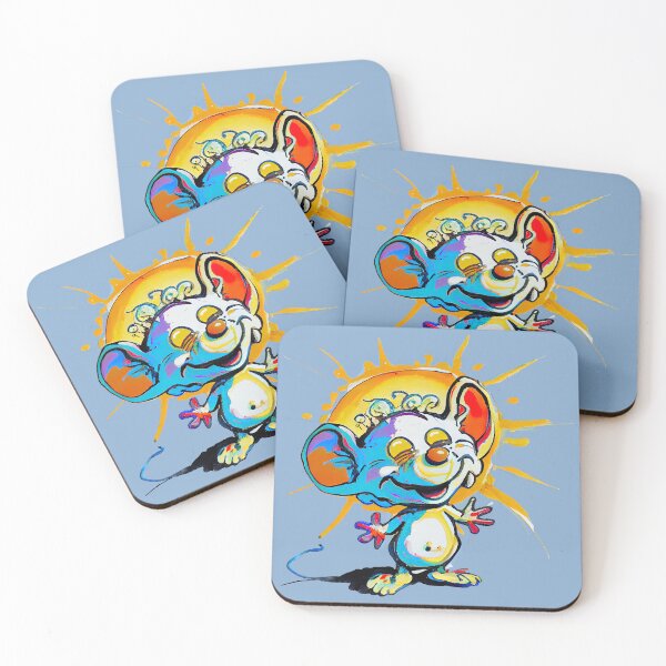 Item preview, Pop Art for Fun: A Cute Rat Enjoying the Sunshine designed and sold by factory88.
