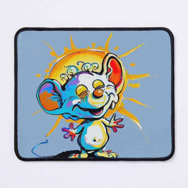 Item preview, Pop Art for Fun: A Cute Rat Enjoying the Sunshine designed and sold by factory88.