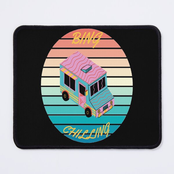 Item preview, BING CHILLING - ICE CREAM MEME designed and sold by ArtzandDesignz.