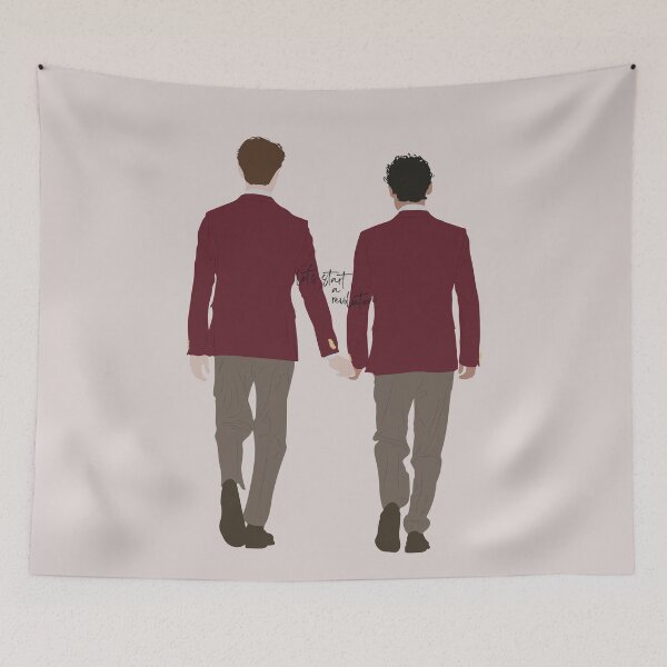 Item preview, wilhelm and simon holding hands, let's start a revolution designed and sold by Pinu92.