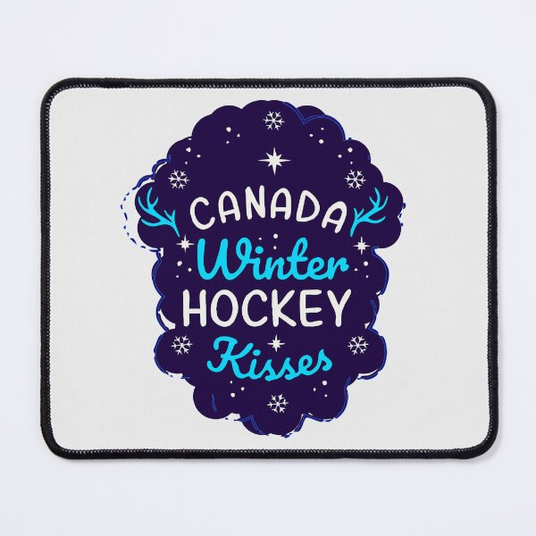 Item preview, Canada Hockey - Winter Kisses - Night Blue designed and sold by aylastyle.