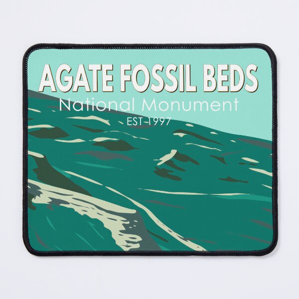 Item preview, Agate Fossil Beds National Monument Nebraska Vintage designed and sold by KrisSidDesigns.