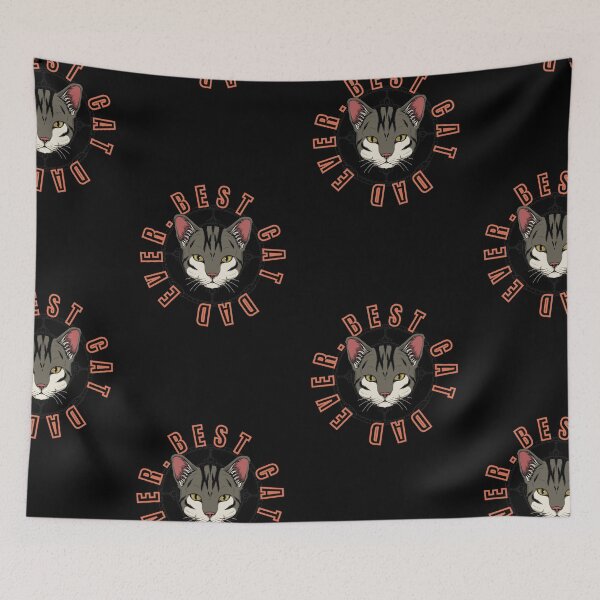 Item preview, Best Cat Dad Ever designed and sold by NinniSilver.