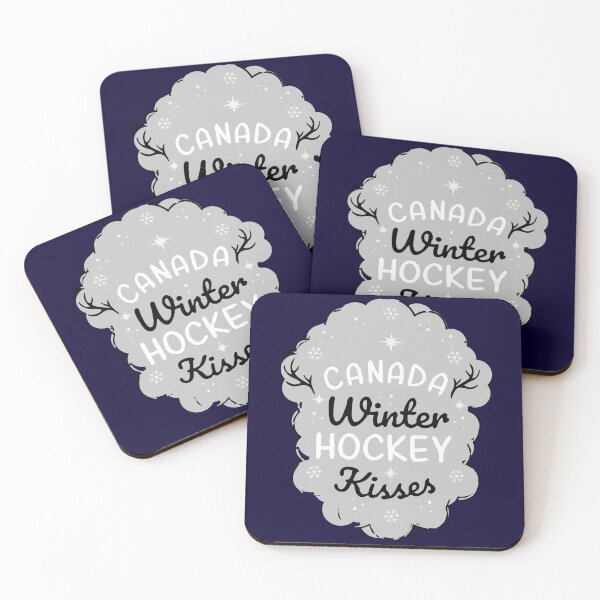 Item preview, Canada Hockey - Winter Kisses - Gray designed and sold by aylastyle.