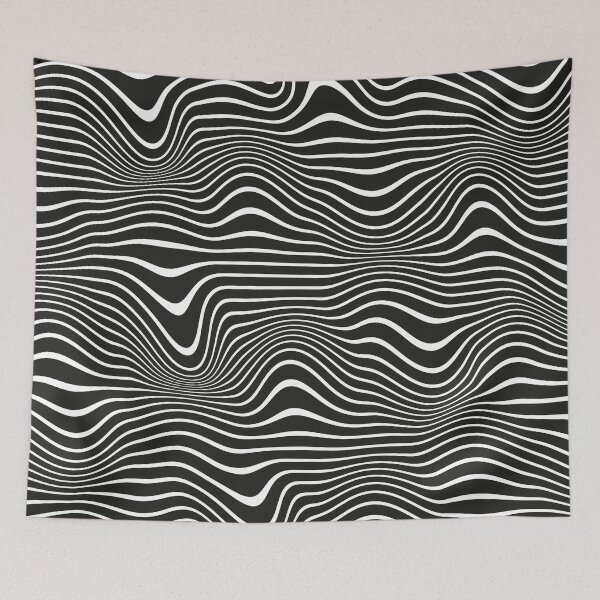 Item preview, Wavy lines designed and sold by Art Dila Studio.