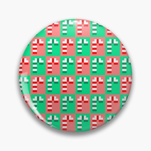 Item preview, Cute Little Pixel Candy Canes, Red Green White designed and sold by rin3d .