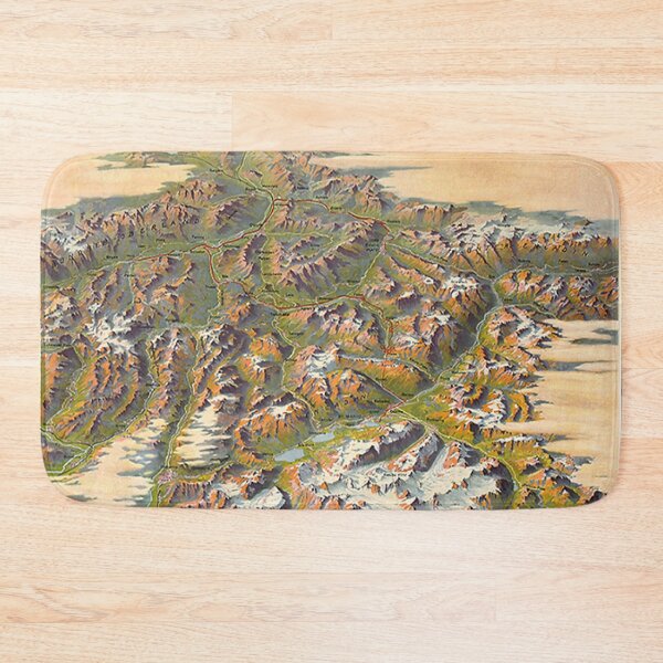 Item preview, Graubunden Vintage Switzerland Poster Vintage Swiss designed and sold by cutesy.