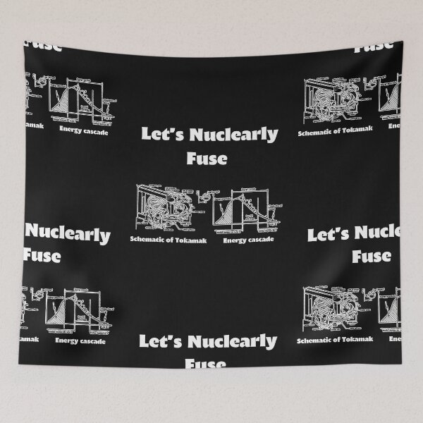 Item preview, Nuclear Fusion Tokamak Schematic Design designed and sold by t1n3333.