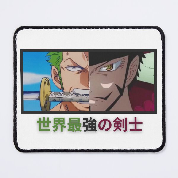 Item preview, Zoro vs Mihawk T-Shirt designed and sold by AnimeDStar.