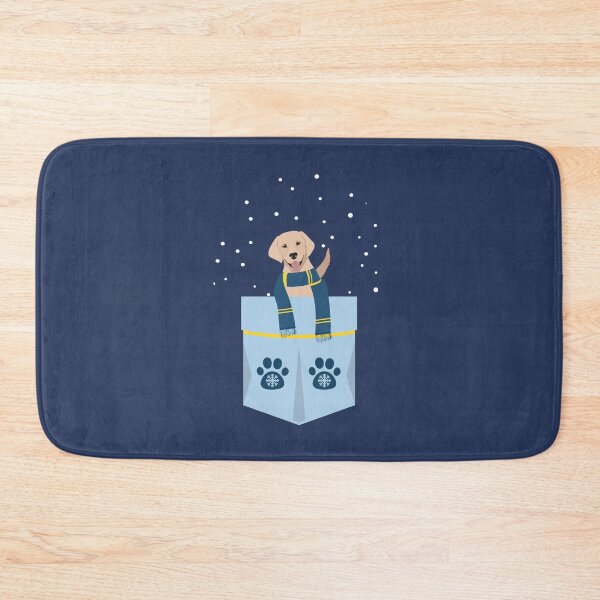 Item preview, Labrador Retriever in Winter Paw Pocket designed and sold by SeasonalDogs.
