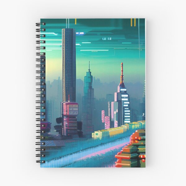 Item preview, 8-Bit Cityscape Explorations designed and sold by Nellisstadia.