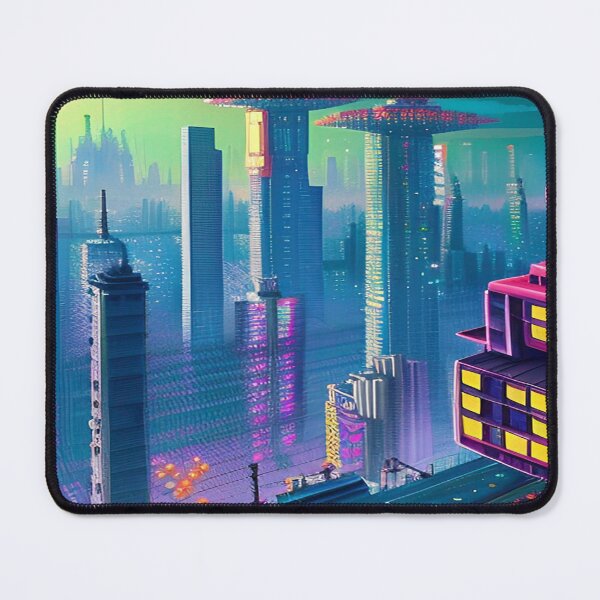 Item preview, Electronic Cityscape designed and sold by Nellisstadia.