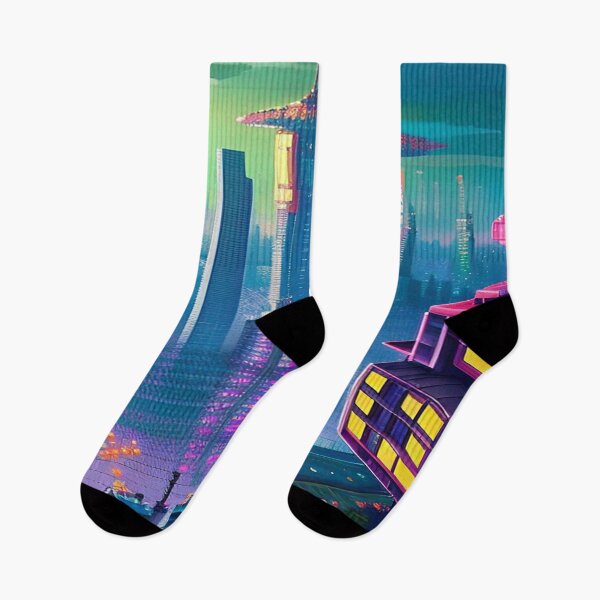 Item preview, Electronic Cityscape designed and sold by Nellisstadia.