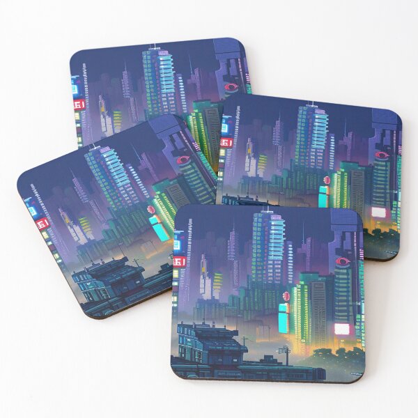 Item preview, Neon Metropolis designed and sold by Nellisstadia.