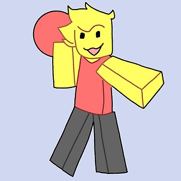 Baller Roblox Drawn | Greeting Card