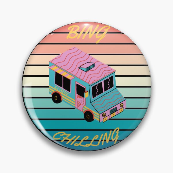 Item preview, BING CHILLING - ICE CREAM MEME designed and sold by ArtzandDesignz.