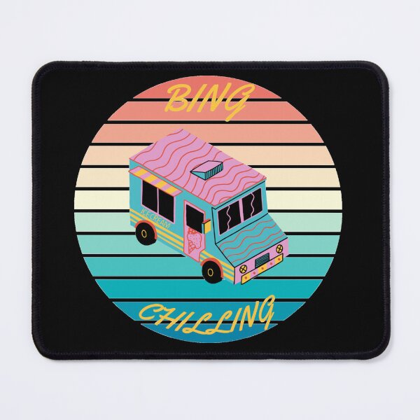 Item preview, BING CHILLING - ICE CREAM MEME designed and sold by ArtzandDesignz.