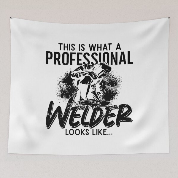 Artikelvorschau, Welder Looks Like Welding Career Iron Weld Metal entworfen und verkauft von tshirtconcepts.