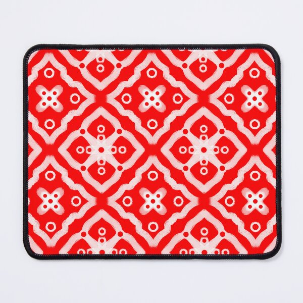 Item preview, Red and White Vintage Texture Pattern designed and sold by patternologyy.