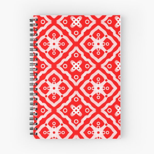 Item preview, Red and White Vintage Texture Pattern designed and sold by patternologyy.