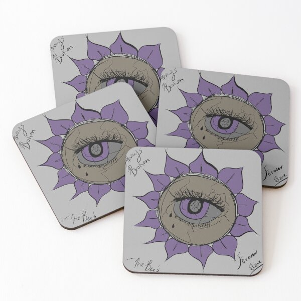 Item preview, Always Broken Purple Flower designed and sold by Beesgobuzz.