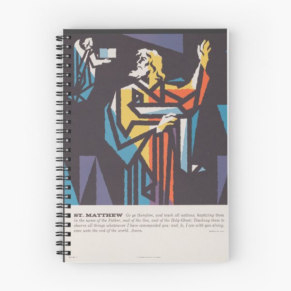 Item preview, St. Matthew Vintage Illustration designed and sold by Salukeart.