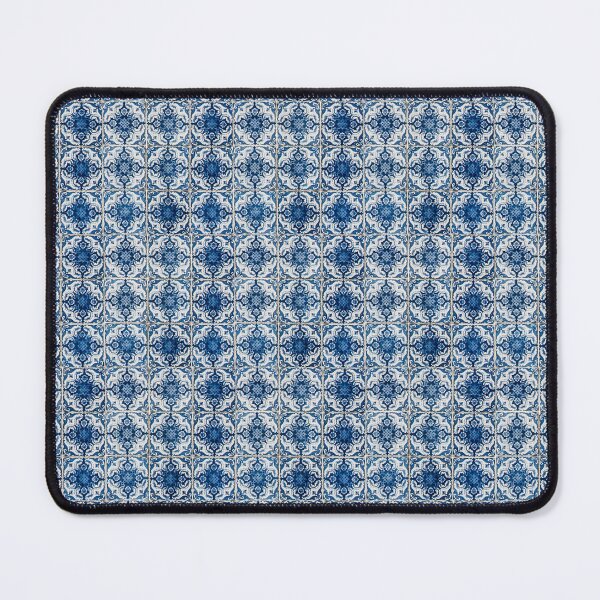 Item preview, Blue and White Geometrical Azulejo Tiles designed and sold by SofiaAlves.