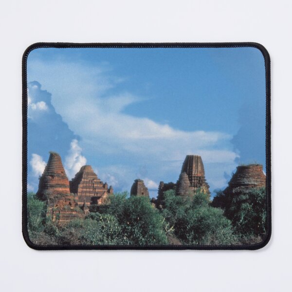 Item preview, 1970s - View of Pagodas with Clear Blue Skies, Bagan, Myanmar, Burma designed and sold by thatwaslife.