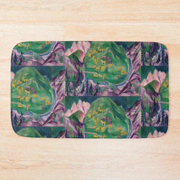 Item preview, Ernst Ludwig Kirchner  Galtviehweide livestock pasture designed and sold by TeeARTHY.