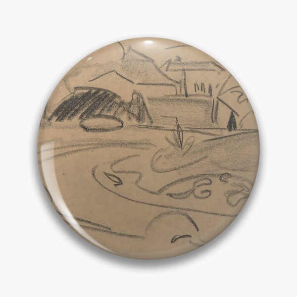 Item preview, Ernst Ludwig Kirchner  Footpaths and Pavilion in the Dresden Grosser Garten (c. 1909) designed and sold by TeeARTHY.