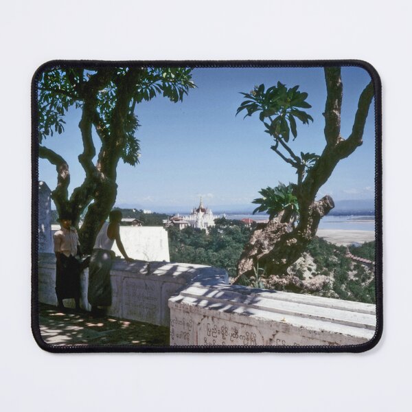 Item preview, 1970s - View of Pagodas with a River in the Background, Bagan, Myanmar, Burma designed and sold by thatwaslife.