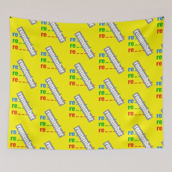 Item preview, Remember (colour) original design designed and sold by pop-and-bee.