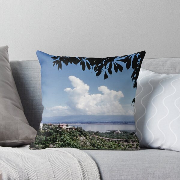 Item preview, 1970s - Aerial River View of Pagodas, Bagan, Myanmar, Burma designed and sold by thatwaslife.