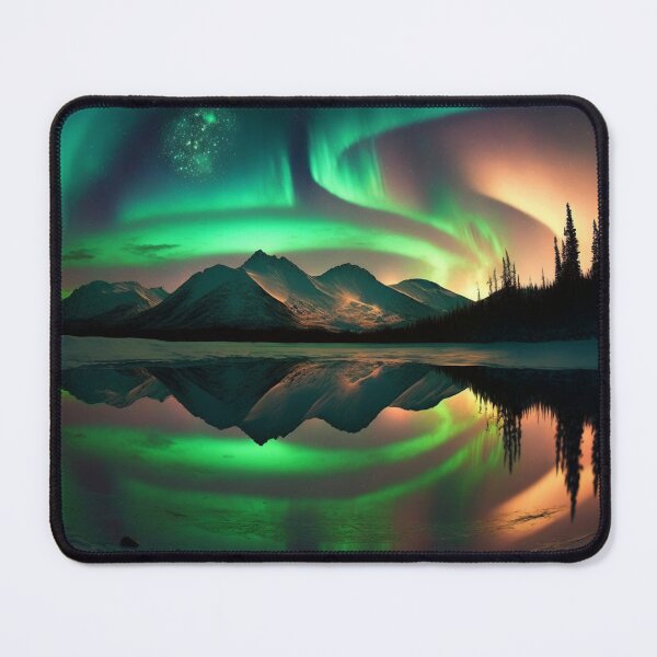 Item preview, Aurora Borealis Green designed and sold by ParadiseSlice.