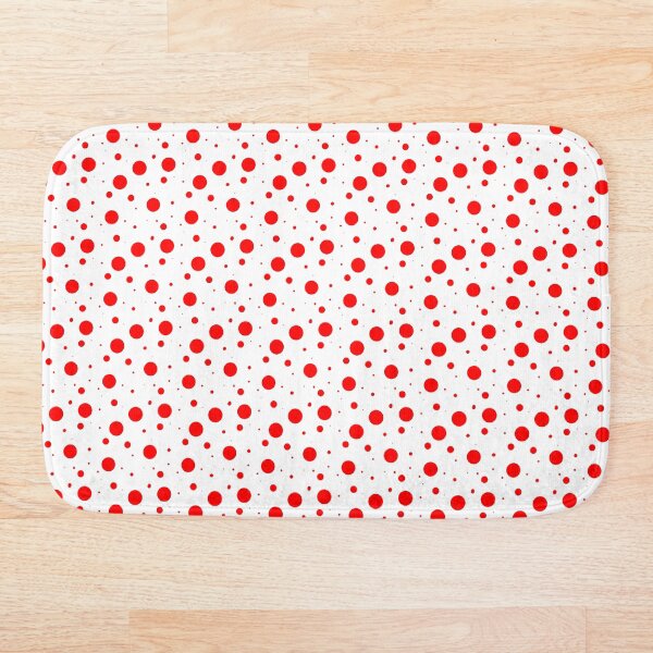 Item preview, White and Red dotted pattern designed and sold by patternologyy.