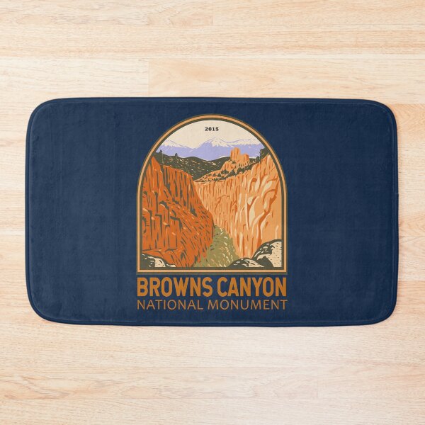 Item preview, Browns Canyon National Monument Colorado Emblem designed and sold by KrisSidDesigns.