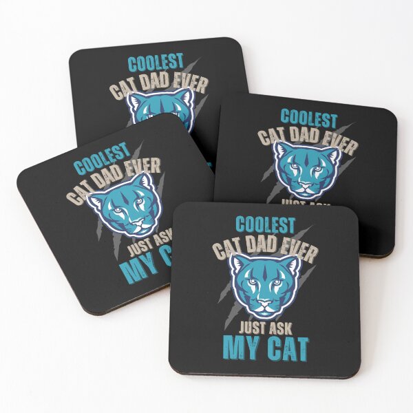 Item preview, Coolest Cat Dad Ever Just Ask My Cat designed and sold by NinniSilver.