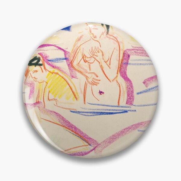 Item preview, Ernst Ludwig Kirchner Badende Frauen |bathing women designed and sold by TeeARTHY.
