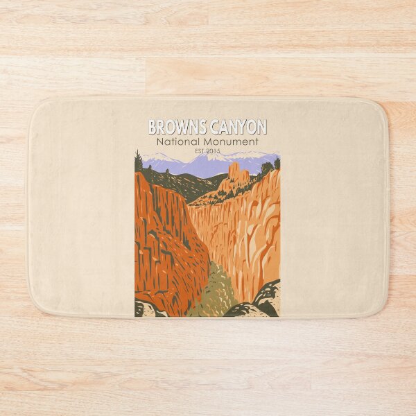 Item preview, Browns Canyon National Monument Colorado Vintage designed and sold by KrisSidDesigns.