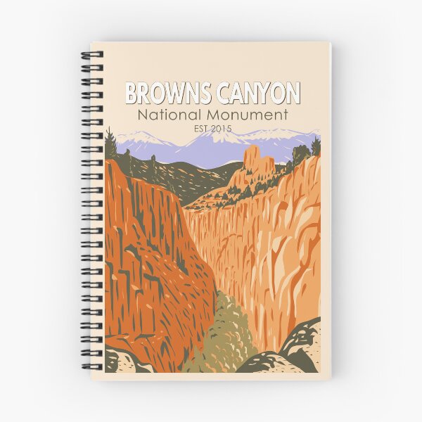 Item preview, Browns Canyon National Monument Colorado Vintage designed and sold by KrisSidDesigns.
