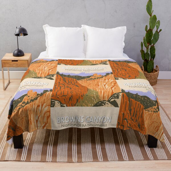 Item preview, Browns Canyon National Monument Colorado Vintage designed and sold by KrisSidDesigns.