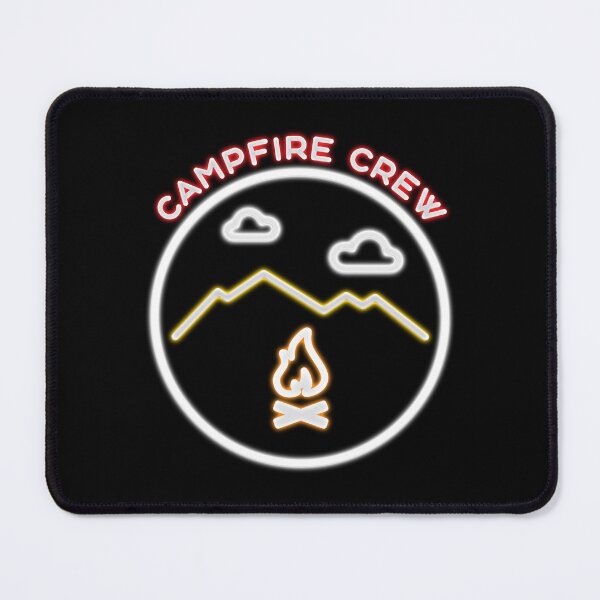 Artikelvorschau, Campfire Crew Leuchtreklame entworfen und verkauft von mtnmd.