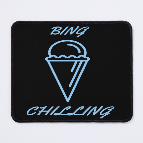 Item preview, BING CHILLING - ICE CREAM MEME designed and sold by ArtzandDesignz.