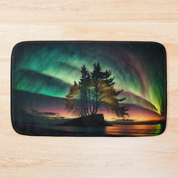 Artikelvorschau, Aurora Borealis Island entworfen und verkauft von ParadiseSlice.