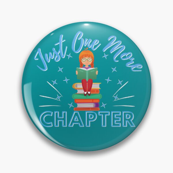 Item preview, Just One More Chapter (light blue) designed and sold by Novelty-Shirts.